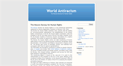 Desktop Screenshot of antiracism-info.org